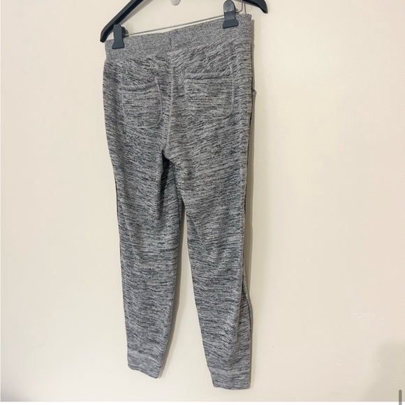 Athleta Gray Space Dye Techie Sweat Ankle Athleisure Joggers Size Small - Picture 5 of 7